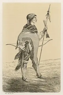 Southwest Native Americans Prints: Pueblo Warrior