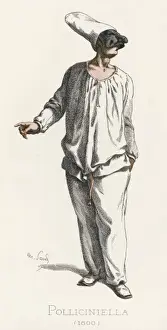 18th Century Art Prints: PULCINELLO