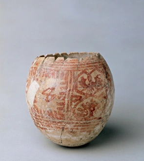 Punic ostrich egg from Villaricos. Dates from the 6th BC Punic ostrich egg from Villaricos. Dates from the 6th BC