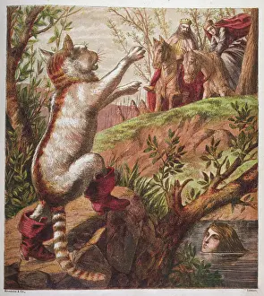 Charles Perrault Fairy Tale Prints: Puss in Boots - 3