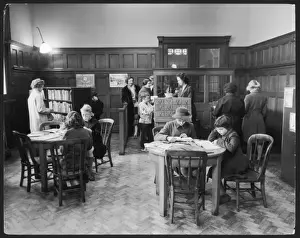 Putney Junior Library Print: A Well-Behaved Afternoon Scene