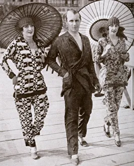 Pyjama suits at the Venice Lido, 1926 Pyjama suits at the Venice Lido, 1926