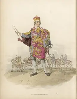 Pyne - Herald Print, 18th Century Costume