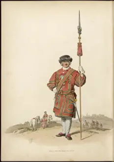 Yeoman Of The Guard Prints: Pyne - Yeoman of Guard