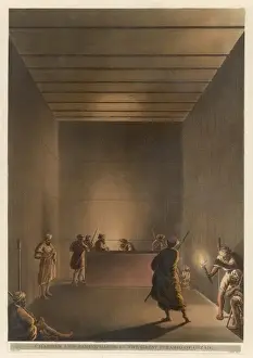 Ancient Egyptian Architecture Prints: Pyramid Chamber / Gizeh