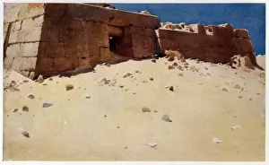 Egyptian Archaeological Discoveries Prints: Pyramids at Mastab