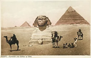 The Pyramids and Sphinx, Giza, Egypt The Pyramids and Sphinx, Giza, Egypt