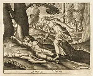 Pyramus And Thisbe Story Prints: Pyramus & Thisbe