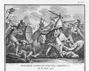 Pyrrhus fighting the Romans at Beneventum Pyrrhus fighting the Romans at Beneventum