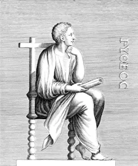 Pytheos Print: Ancient Greek Poet from Colophon