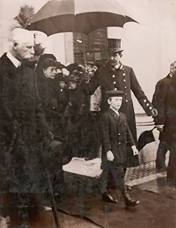 Queen Alexandra and Crown Prince Olav, London Queen Alexandra and Crown Prince Olav, London