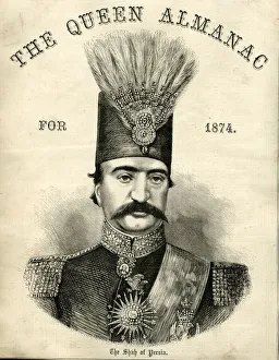The Queen Almanac -- The Shah of Persia The Queen Almanac -- The Shah of Persia