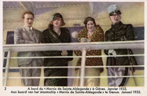 Queen Astrid of Belgium & King Leopold III, Genoa Queen Astrid of Belgium & King Leopold III, Genoa