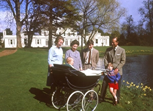 Queen Elizabeth II and family at Frogmore, 1965 Queen Elizabeth II and family at Frogmore, 1965