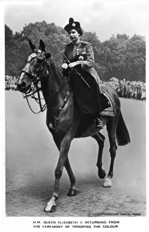 Queen Elizabeth II, Trooping the Colour Queen Elizabeth II, Trooping the Colour