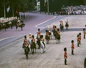 Queen Elizabeth II at the Trooping of the Colour, London Queen Elizabeth II at the Trooping of the Colour, London