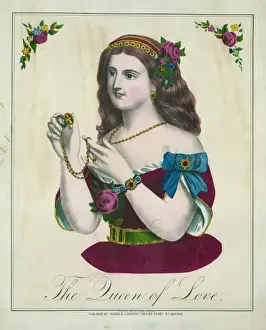 Victorian Era Romance Prints: The queen of love