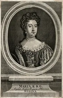 Queen Mary II of Britain, Print