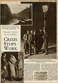 Queen Mary Ocean Liner crisis stops work Queen Mary Ocean Liner crisis stops work