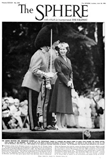 The Queen reviews the Grenadier Guards The Queen reviews the Grenadier Guards
