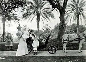 Queen Victoria at Edward Cazalets Villa - South of France Queen Victoria at Edward Cazalets Villa - South of France