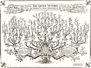 Queen Victoria family tree 1897