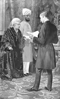 Queen Victoria and Munshi Abdul Karim, 1900 Queen Victoria and Munshi Abdul Karim, 1900