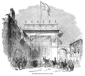 Queen Victorias entry into Perth, Scotland Queen Victorias entry into Perth, Scotland