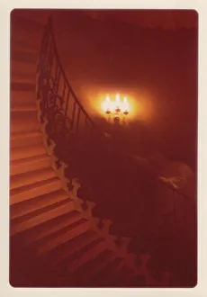 The Queen's House Ghost on the Tulip Staircase Date: 1966 The Queen's House Ghost on the Tulip Staircase Date: 1966