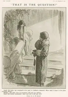 "That is the Question" Print by A.E. Bestall