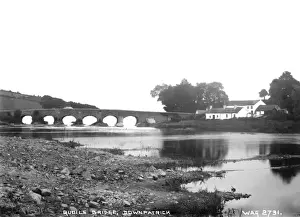 Early 1900s Print of Quoile Bridge, Downpatrick