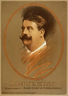Vintage Opera Posters Prints: R. Leoncavallo