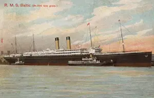 White Star Line Prints: R. M.s Baltic