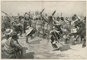 19th Century Native American Art Prints: Racial / Ghost Dance 1891