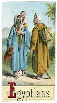 Historical Egyptian Images Prints: Racial Types Egypt 19C