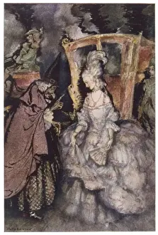 Rackham's Cinderella: Fairy Godmother and Carriage Print