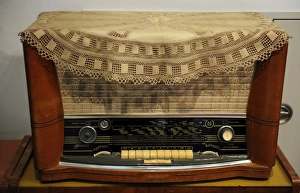 Radio receiver. Built in Riga, Latvia, 1958-1960 Radio receiver. Built in Riga, Latvia, 1958-1960