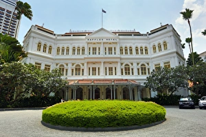 The Raffles Hotel in Singapore, Republic of Singapore The Raffles Hotel in Singapore, Republic of Singapore
