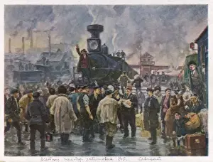 Railway Workers Protest Prints: Rail Strike 1905
