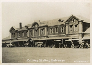 Railway Station, Bulawayo, Rhodesia (Zimbabwe) Railway Station, Bulawayo, Rhodesia (Zimbabwe)