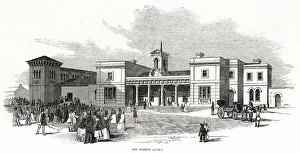 Railway Station at Ely, Cambridgeshire Railway Station at Ely, Cambridgeshire