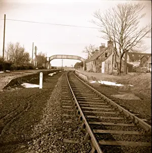 Midland Railway History Prints: Railway Station, Kinbrace, Sutherland