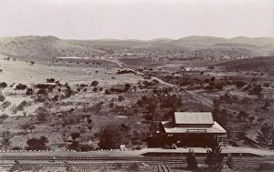 Railway Station near Ladysmith, South Africa Railway Station near Ladysmith, South Africa