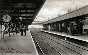 Railway Station, Newark, Nottinghamshire Railway Station, Newark, Nottinghamshire