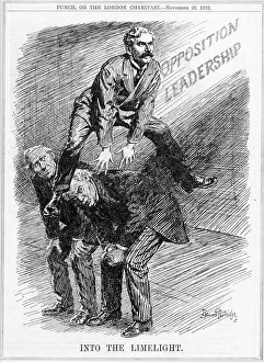 Ramsay MacDonald leaping into the limelight Ramsay MacDonald leaping into the limelight
