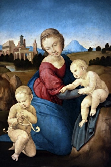Raphael (1483-1520). The Esterhazy Madonna, 1508 Raphael (1483-1520). The Esterhazy Madonna, 1508