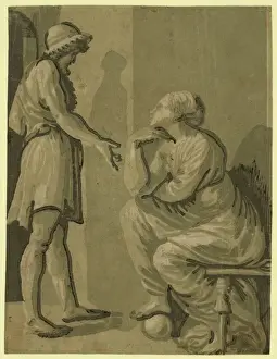 Chiaroscuro Art Prints: Raphael and his beloved