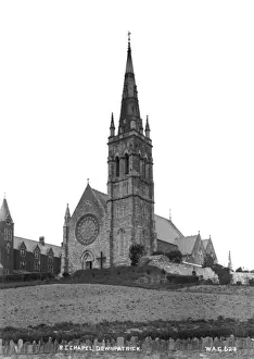 Early 1900s Irish Architecture Prints: Rc Chapel, Downpatrick