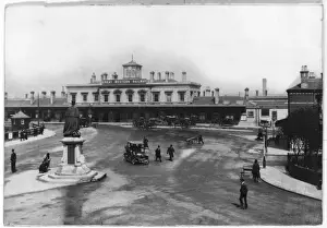 Vintage Railway Stations UK Prints: READING - 1910