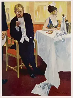 20th Century Britain Prints: Receiving the Check